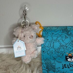 Jellycat Pig Bag Charm